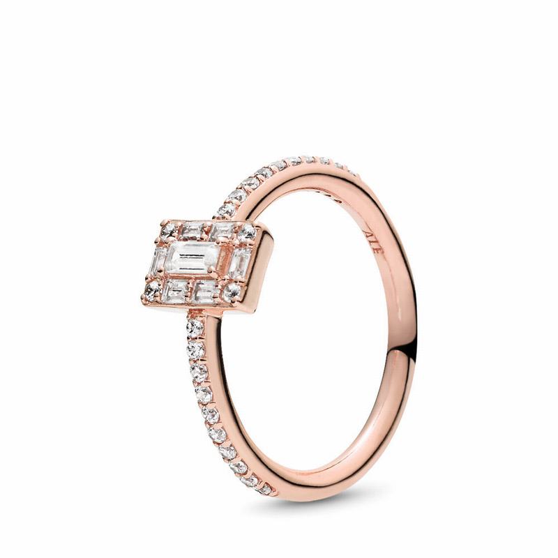 Inele statement Pandora Rose™ Luminous Ice (9UGu7lvA)